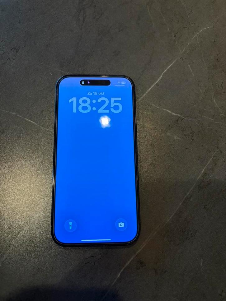 iPhone 14 Pro - 128Gb - Spaceblack, Télécoms, Téléphonie mobile | Apple iPhone, Comme neuf, 128 GB, Sans abonnement, Sans simlock