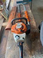 Stihl heggenschaar HS82t met extra messen, Ophalen, Gebruikt, Benzine