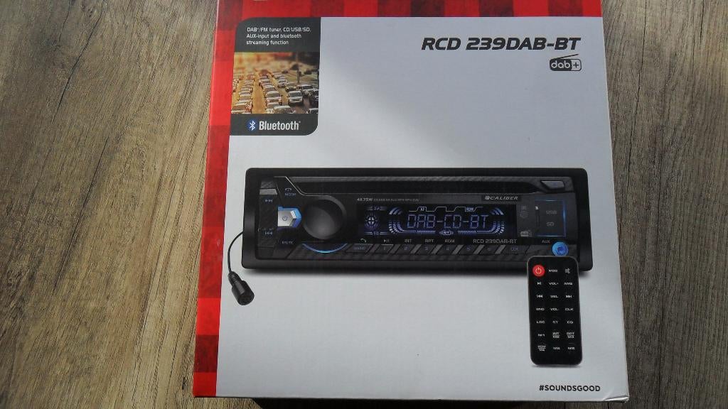 AUTORADIO DAB CD caliber, Auto diversen, Autoradio's, Nieuw, Ophalen