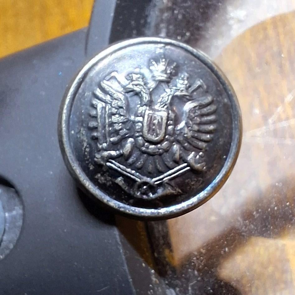 Bouton empire tsar ww1, Collections, Enlèvement ou Envoi