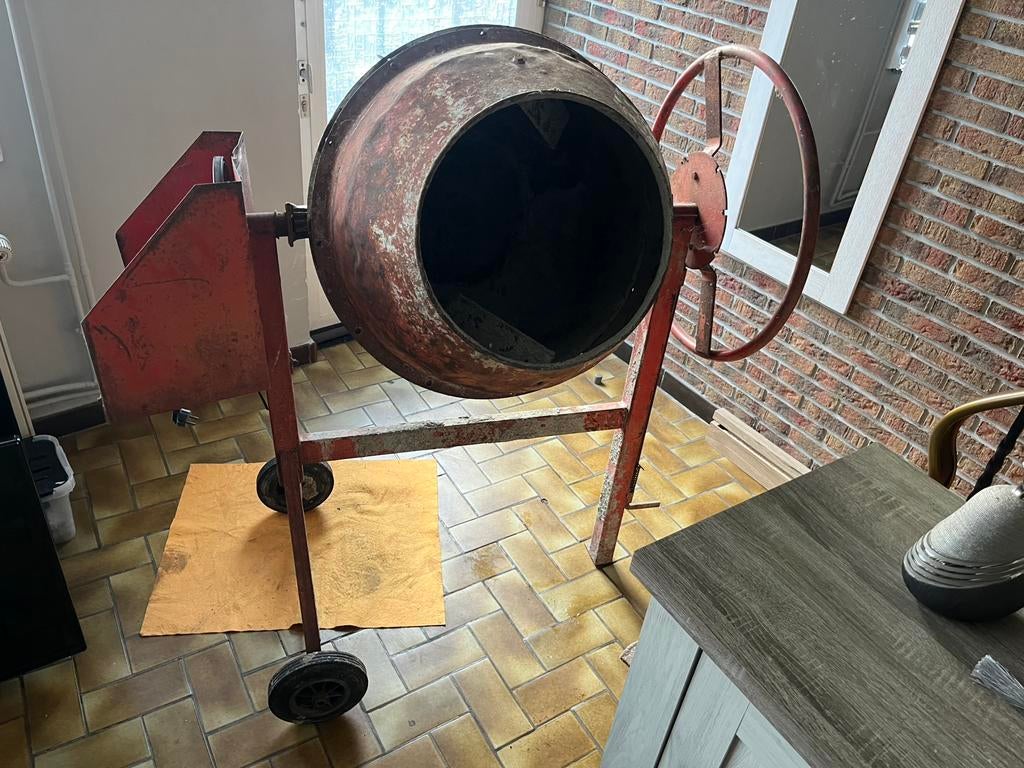 Betonneuse, Enlèvement, Utilisé