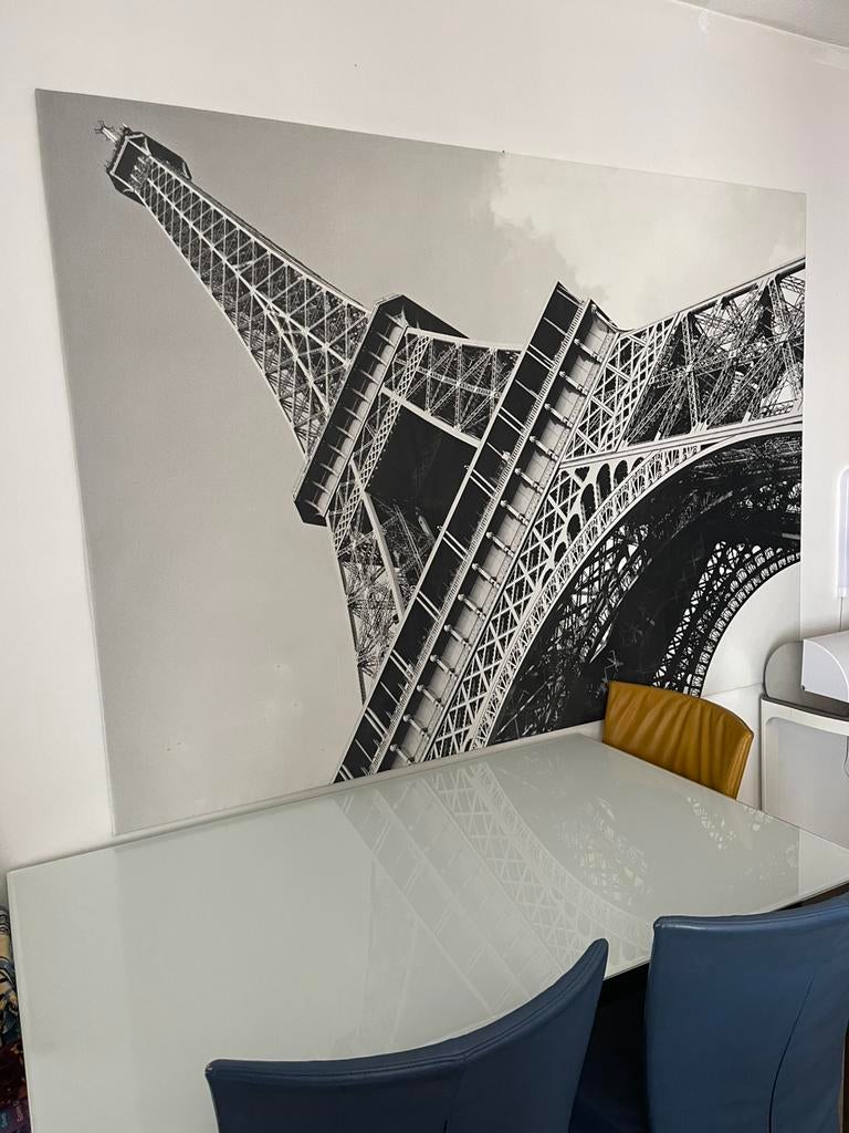 Canvas Eifel toren, Ophalen