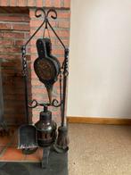 Antieke haardstel set, Ophalen