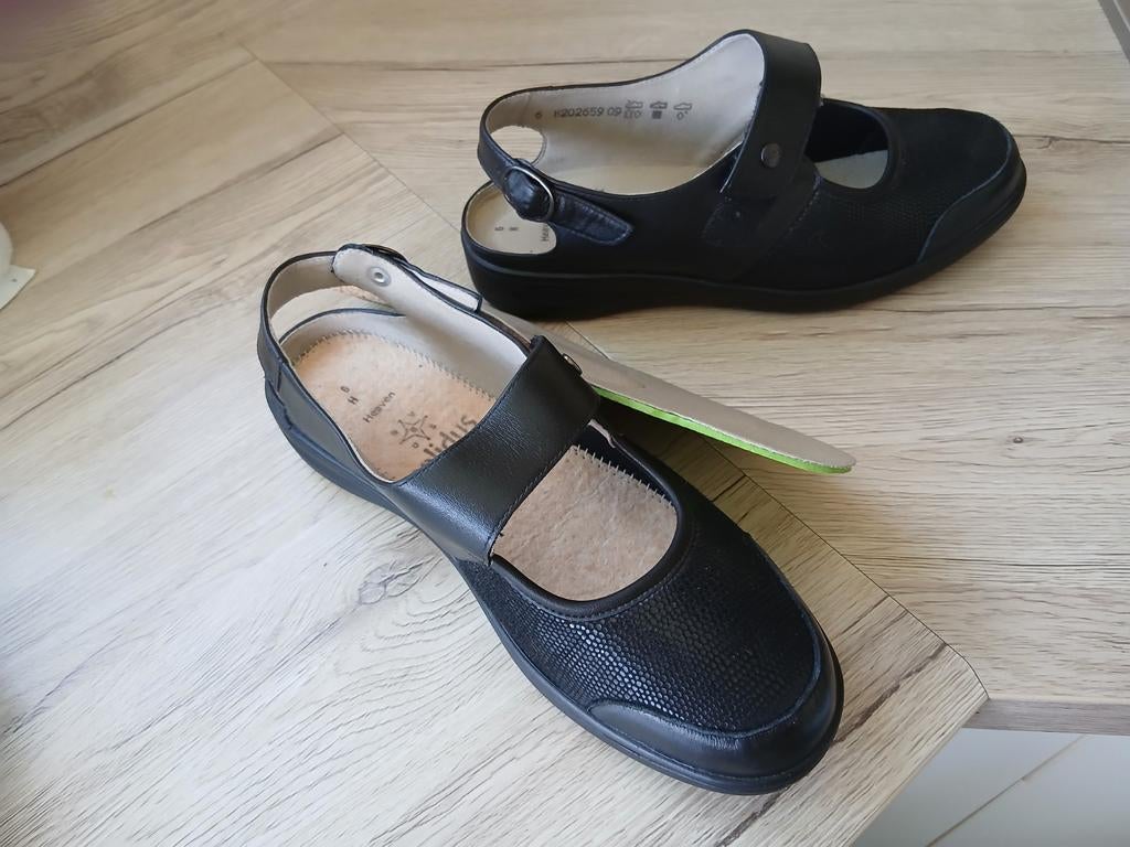 6H solicare Solidus !Nieuw! Zwart geschikt steunzolen, Schoenen met lage hakken, Solidus, Zwart, Nieuw