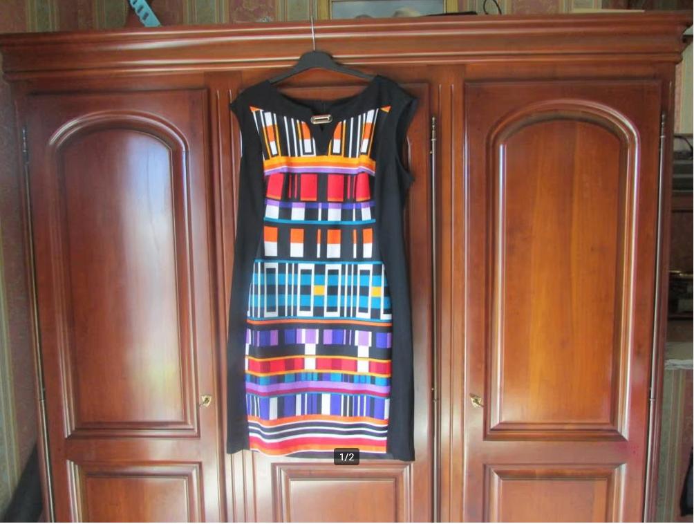 kleed nr 11 zwart met ruiten zo goed als nieuw 80 euro., Vêtements | Femmes, Robes, Enlèvement, Comme neuf, Noir