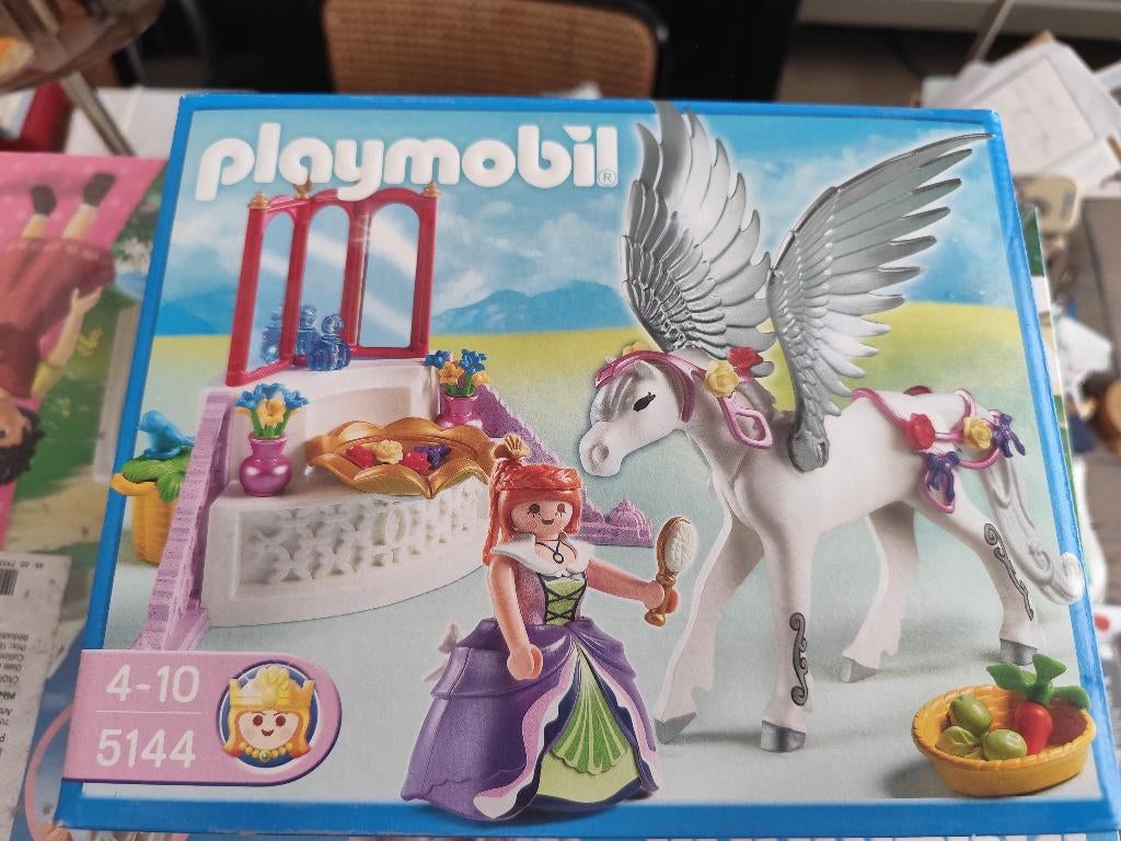 Playmobil 5144 - Cheval ailé et coiffeuse de princesse, Kinderen en Baby's, Speelgoed | Playmobil, Ophalen, Nieuw, Complete set