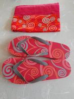 Teenslippers (maat 40) + pareo, Ophalen, Nieuw