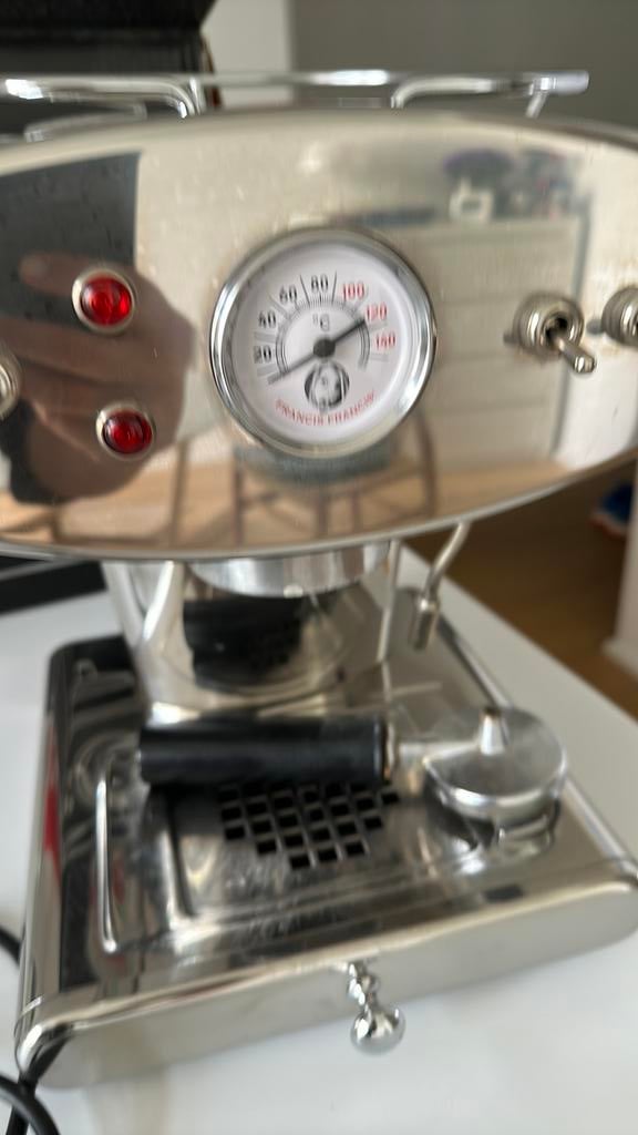 Francis Illy - inox, Koffiepads en cups, Gebruikt, Overige modellen, Ophalen of Verzenden