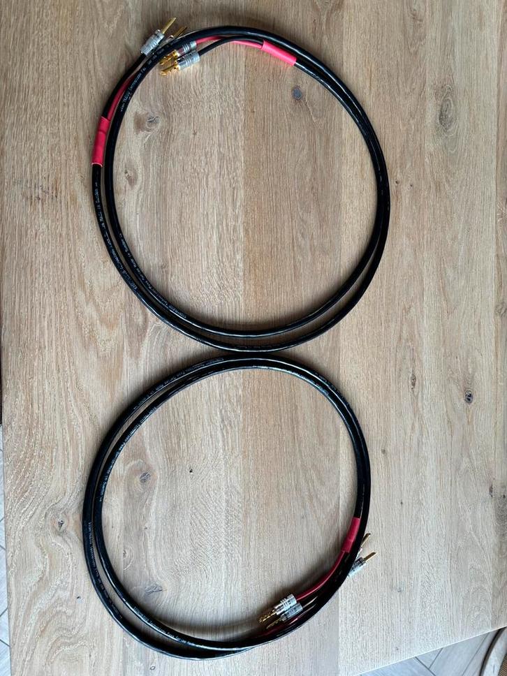 Sign Audio Luidspreker kabels (2 meter) Pass series, TV, Hi-fi & Vidéo, Câbles audio & Câbles de télévision, Utilisé, Enlèvement