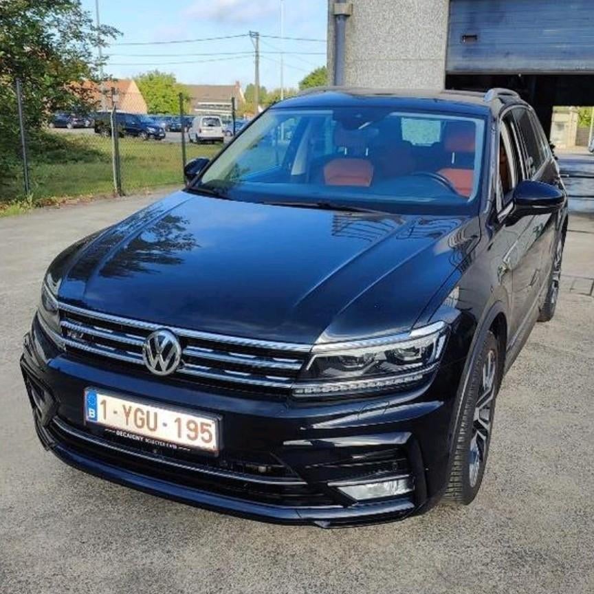 Volkswagen Tiguan R line 4 motion 2.0 TDI, 176 kW, Euro 6, 4 cilinders, Zwart