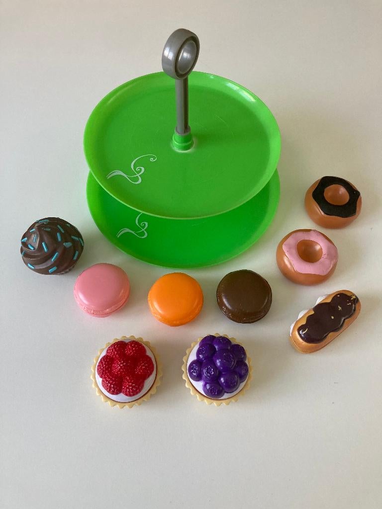 Dinette présentoir à gâteaux, Enlèvement, Comme neuf, Plastique, Accessoires de cuisine de jeu