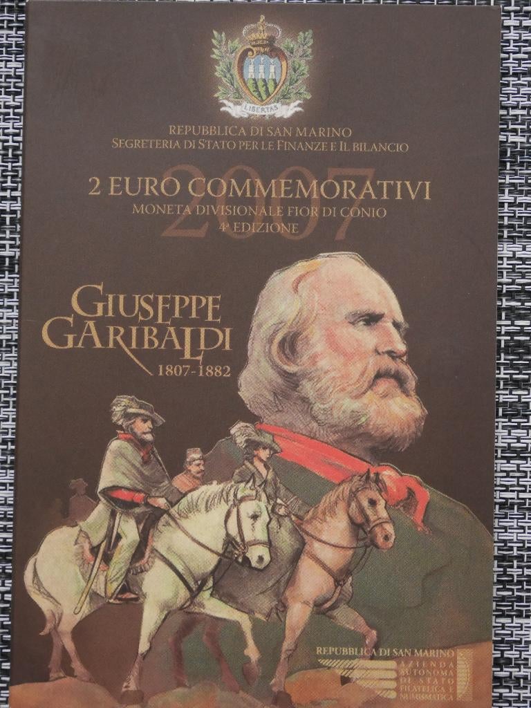 Herdenking 2 euro San Marino 2007, Postzegels en Munten, Munten | Europa | Euromunten, Ophalen of Verzenden, San Marino, 2 euro