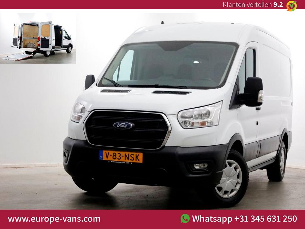 Ford Transit 350 2.0 TDCI 130pk L2H2 Trend Airco Easy Acces, Electronic Stability Program (ESP), Wit, Bedrijf, Ford
