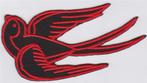 Rock'n'Roll Zwalluw stoffen opstrijk patch embleem #3, Verzenden, Nieuw, Kleding