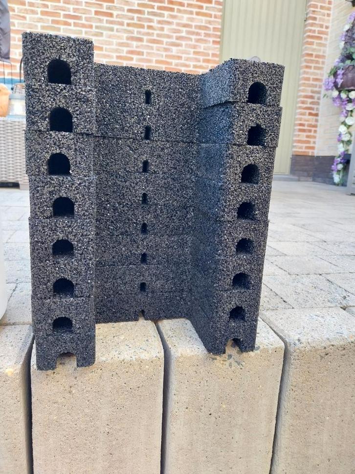 Rubberen tegels voor montage van zonnepanelen op plat dak, Doe-het-zelf en Bouw, Zonnepanelen en Toebehoren, Ophalen