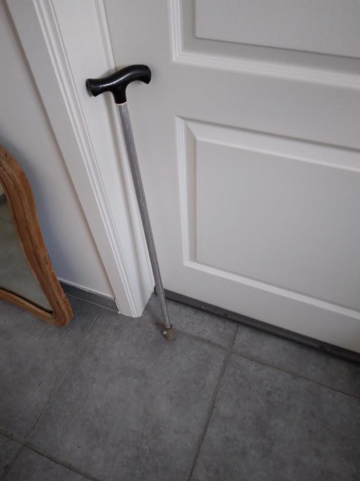 Wandelstok van roestvrij staal, aanpasbaar aan de maat, Diversen, Wandelstokken, Gebruikt, Verstelbaar, Ophalen of Verzenden