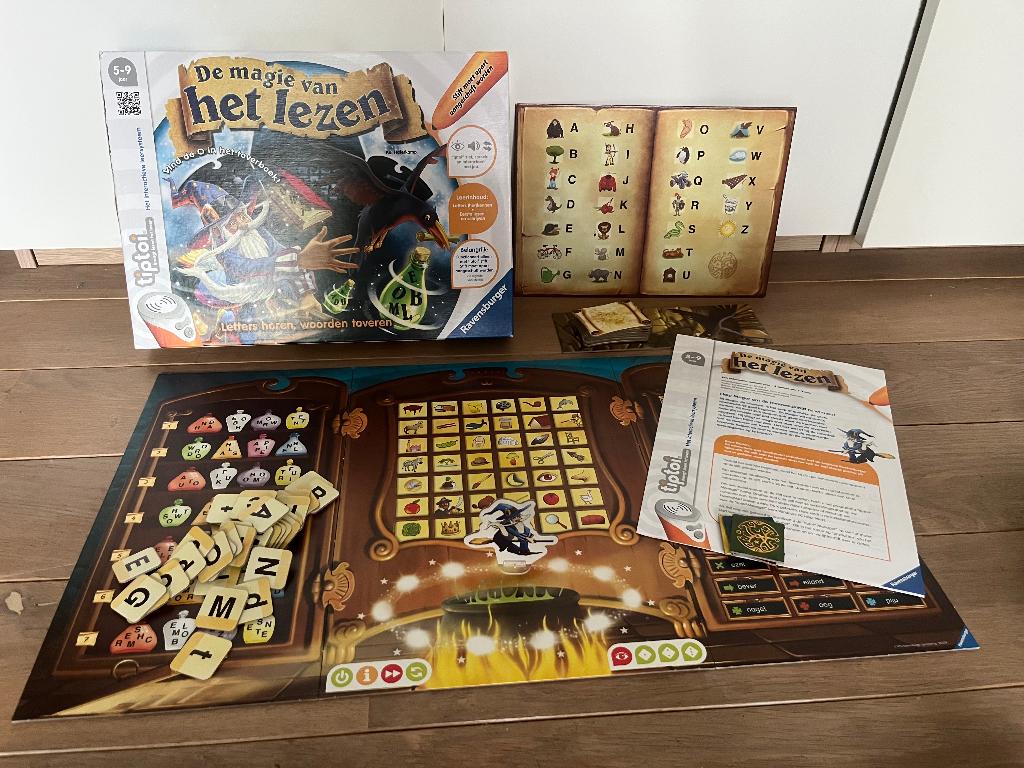 Tiptoi de magie van het lezen, Ophalen of Verzenden, Zo goed als nieuw, Taal en Lezen, Met geluid