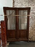 Vintage glazenkast, Ophalen, 150 tot 200 cm, Vintage, 150 tot 200 cm