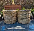 Set 2 rotan bloembakken 50cmx45cm, Ophalen