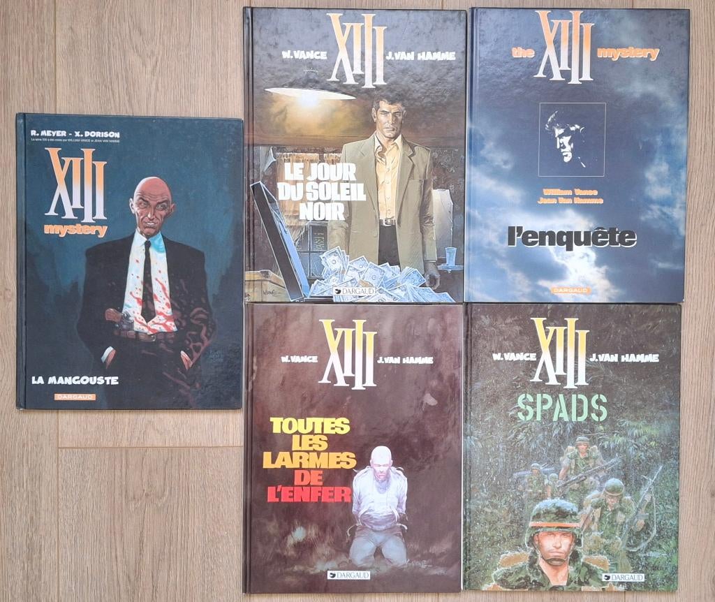 collection BD XIII de vanhamme, Livres, BD, Plusieurs BD, Enlèvement ou Envoi, Comme neuf, Vance - Van Hamme