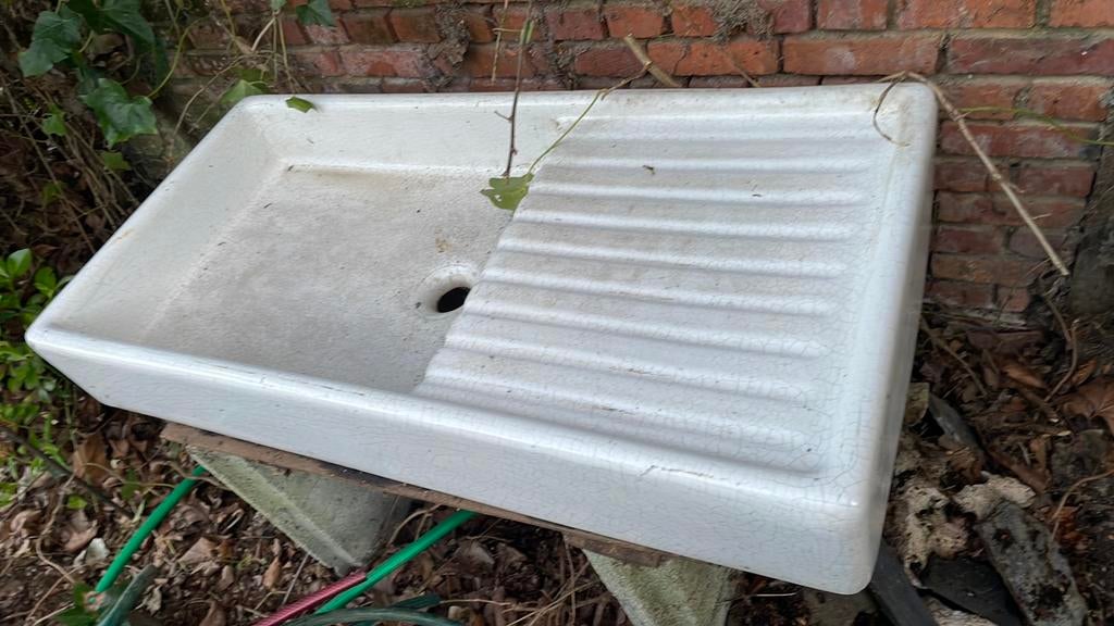 Grote lavabo, Ophalen, Gebruikt