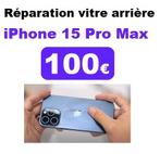 Réparation écran iPhone 15 Pro Max pas cher à Bruxelles 100€, Enlèvement, Autres types, Apple iPhone