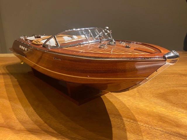 Planche Riva Aquarama 67 cm faite main, Hobby & Loisirs créatifs, Modélisme | Bateaux & Navires, Neuf, Plus grand que 1:32, Enlèvement ou Envoi
