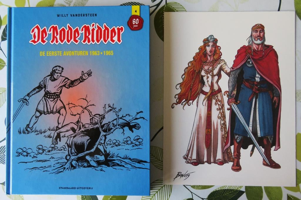 Rode ridder integrale blauw nr 4, Ophalen of Verzenden, Nieuw, Willy Vandersteen