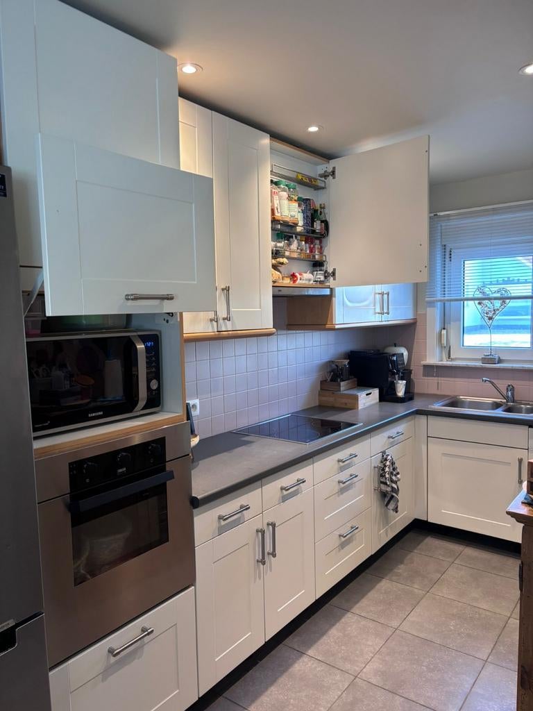 Keuken L vorm, Ophalen