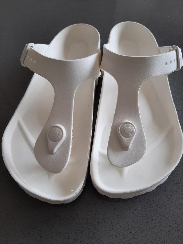 Birckenstock Gizeh Eva, Enlèvement ou Envoi, Blanc