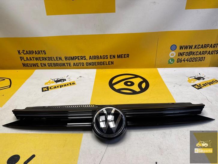 Grill VW Golf 8 VIII 8.5 Facelift LED 5H0853651BE Grille, Auto-onderdelen, Carrosserie, Volkswagen, Voor, Gebruikt