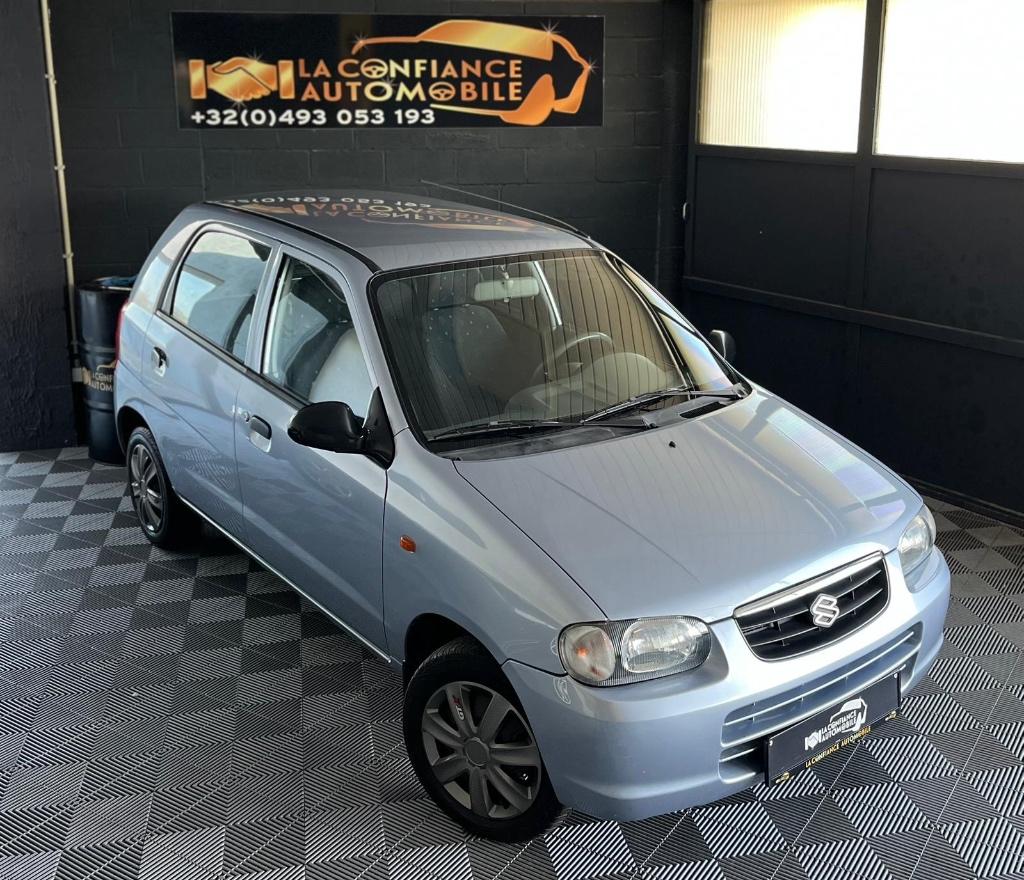 Suzuki Alto 1.0i CT OK Car-Pass, Auto's, Suzuki, Voorwielaandrijving, 4 zetels, Stof, Zwart