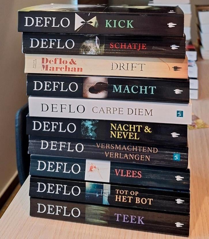 Luc Deflo: 10 spannende detectives. Indien alles samen 25€, Ophalen of Verzenden, Luc Deflo