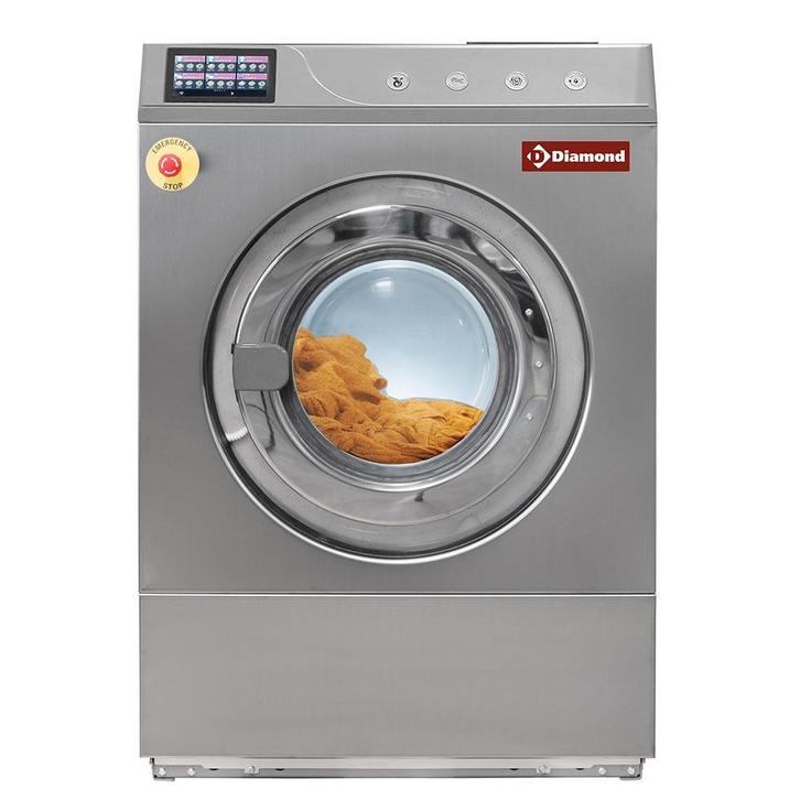 Lave-linge à super essorage, 18 kg "inox", Jardin & Terrasse, Sèche-linge & Lave-linge, Neuf, Séchoir à linge, Enlèvement ou Envoi