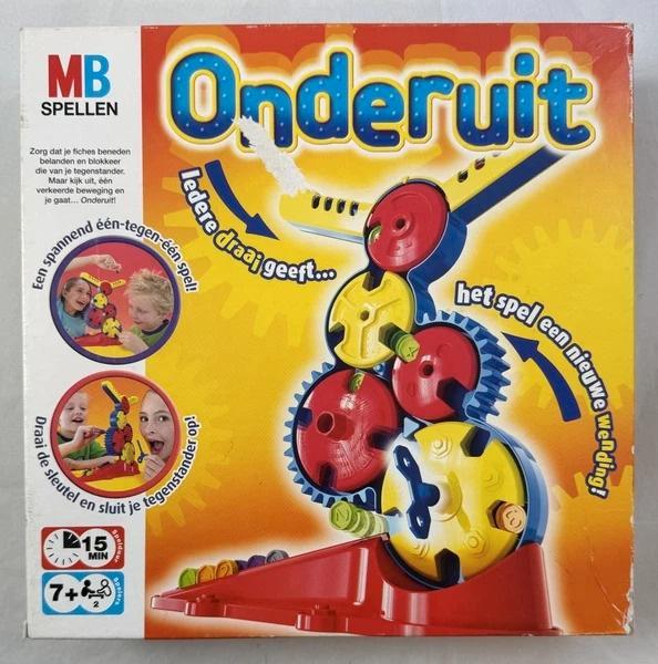 MB Onderuit gezelschapsspel Strategiespel Behendigheidsspel, Hobby en Vrije tijd, Gezelschapsspellen | Bordspellen, Zo goed als nieuw