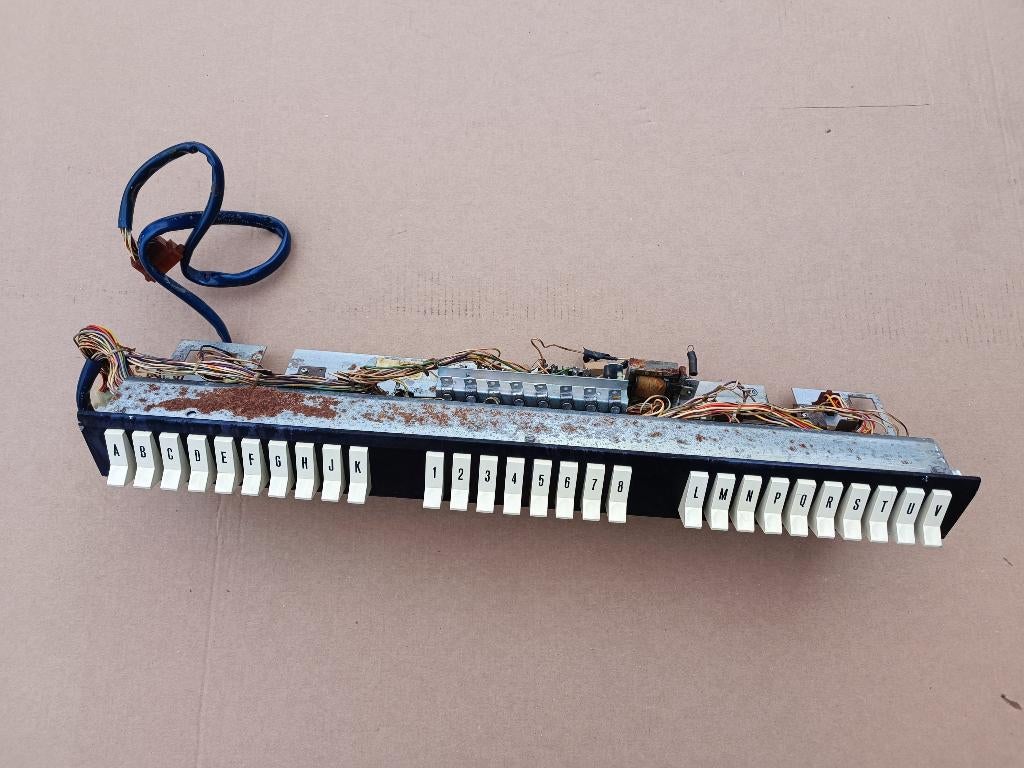 Toetsenbord Seeburg LS2 (1968) jukebox, Verzenden, Seeburg