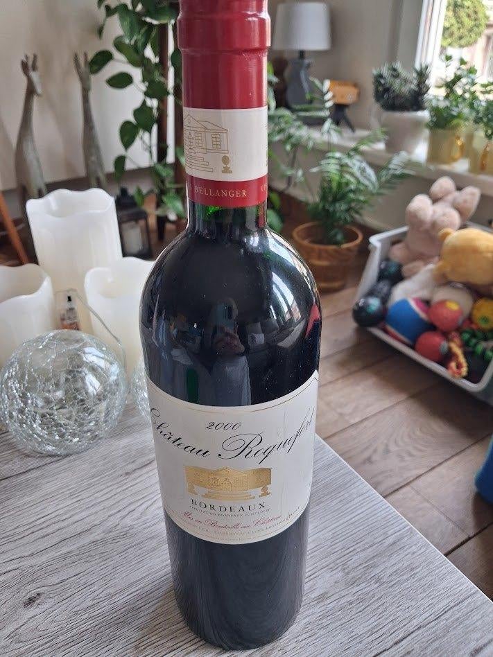 Bouteille ChâteauRoquefort Bordeaux2000 Vintage.Non ouverte., Collections, Vins, Enlèvement ou Envoi, France, Vin rouge