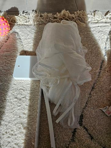 hemelstang met muggennet - babybed, Ophalen, Gebruikt, Overige typen