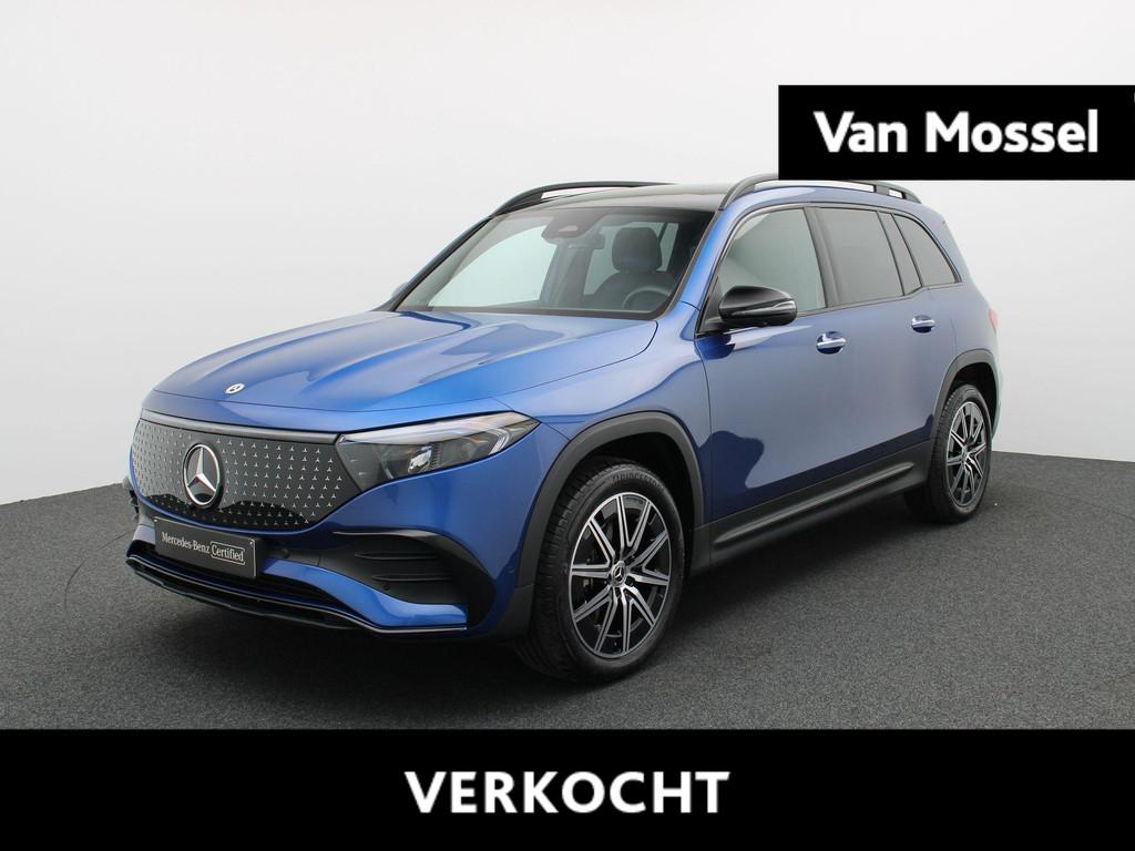 Mercedes-Benz EQB 250+ STAR EDITION + LEDER + 7-ZIT + BURMES, Auto's, Mercedes-Benz, Bedrijf, Te koop, EQB, 360° camera, ABS, Achteruitrijcamera