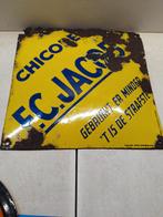 Plaque émaillée, Collections, Marques & Objets publicitaires, Enlèvement ou Envoi, Utilisé, Panneau publicitaire