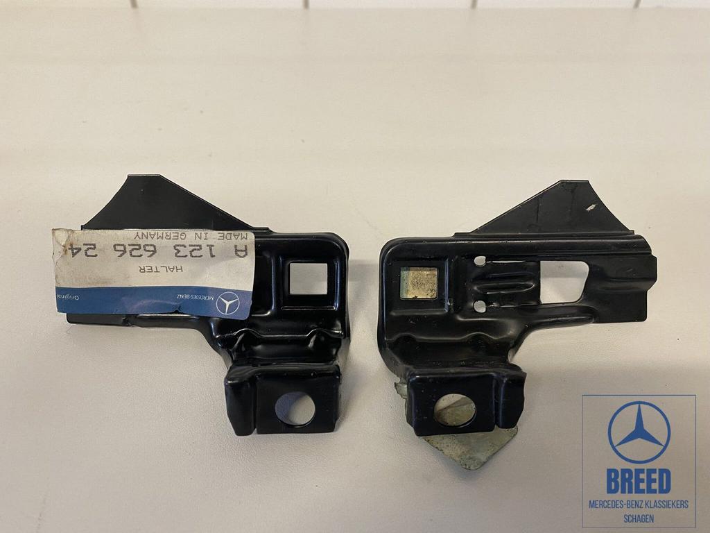 NOS houder koplamp L+R voor Mercedes-Benz W123, Auto-onderdelen, Carrosserie, Mercedes-Benz, Nieuw, Ophalen of Verzenden