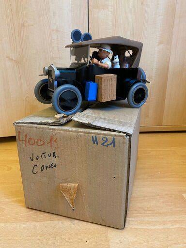 AROUTCHEFF FORD T TINTIN AU CONGO STRICT NEUF, Enlèvement ou Envoi, Tintin, Neuf, Statue ou Figurine