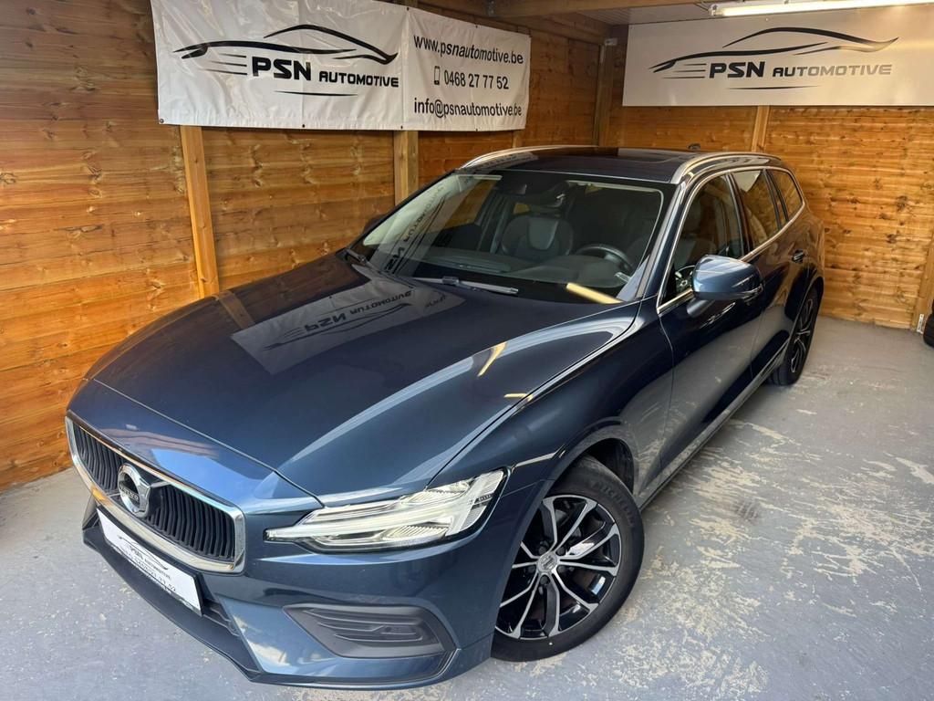 Volvo V60 * Navigatie * BTW Aftrekbaar * Garantie Volvo *, Argent ou Gris, Achat, Entreprise, Boîte manuelle