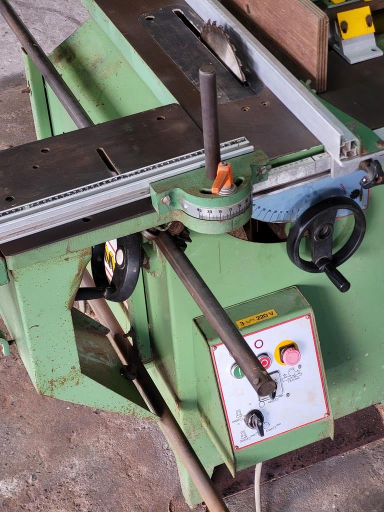 Scie combinée Kimac, Enlèvement