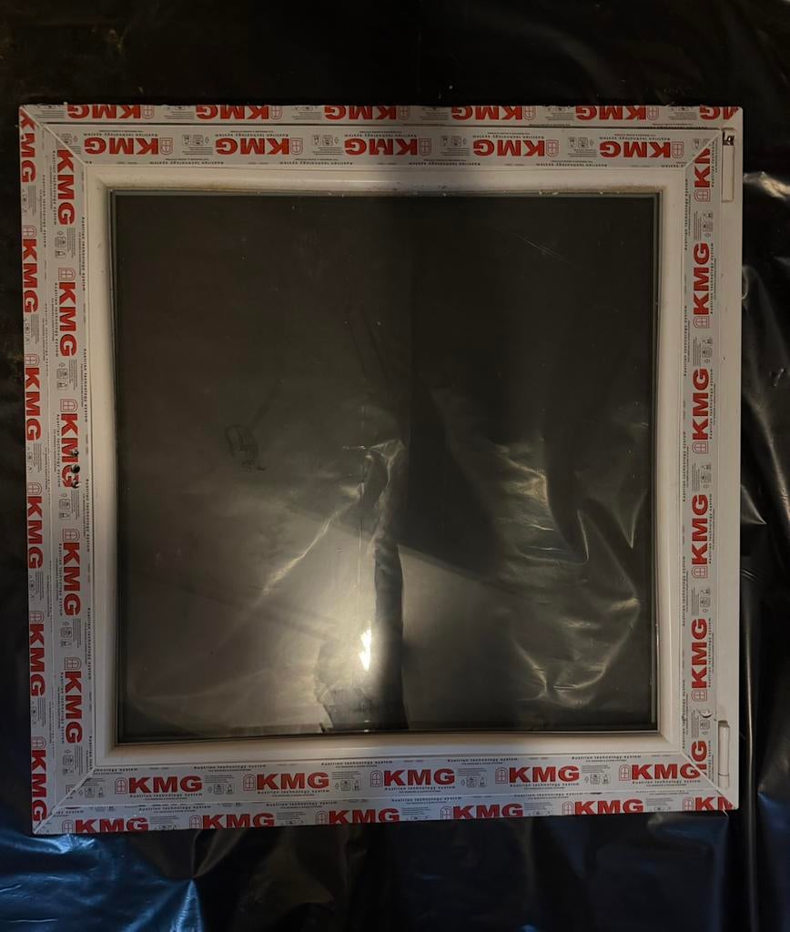 Fenêtres PVC gauche & droite – neuves avec poignée, Bricolage & Construction, Enlèvement, Neuf, Double vitrage