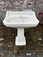 Vintage ceramische wastafel, Ophalen, Gebruikt, Steen, Wastafel