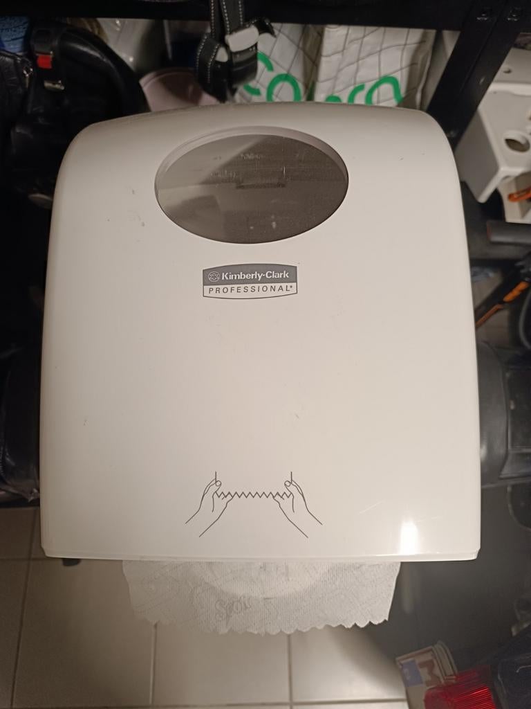 Handdoek dispenser Kimberly Clark, Huis en Inrichting, Badkamer | Badtextiel en Accessoires, Ophalen, Handdoek