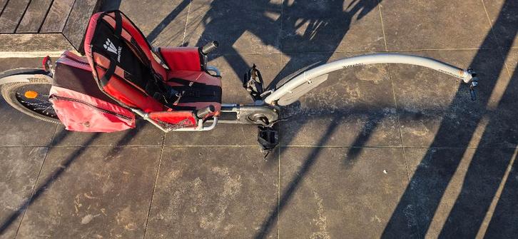 Weehoo aanhangfiets voor kind, Fietsen en Brommers, Fietsaccessoires | Aanhangwagens en Karren, Gebruikt, Aanhangfiets, Ophalen