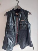 Harley Davidson gilet dames maat 36 zwart leder, Motoren, Ophalen, Dames