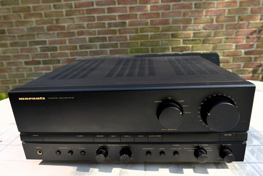 Herziene en verbeterde Marantz PM80 geïntegreerde versterker, Zo goed als nieuw, 60 tot 120 watt, Stereo, Ophalen
